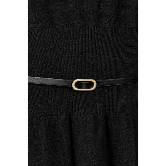ZARA BELTED MIDI DRESS - Picture 10 of 10